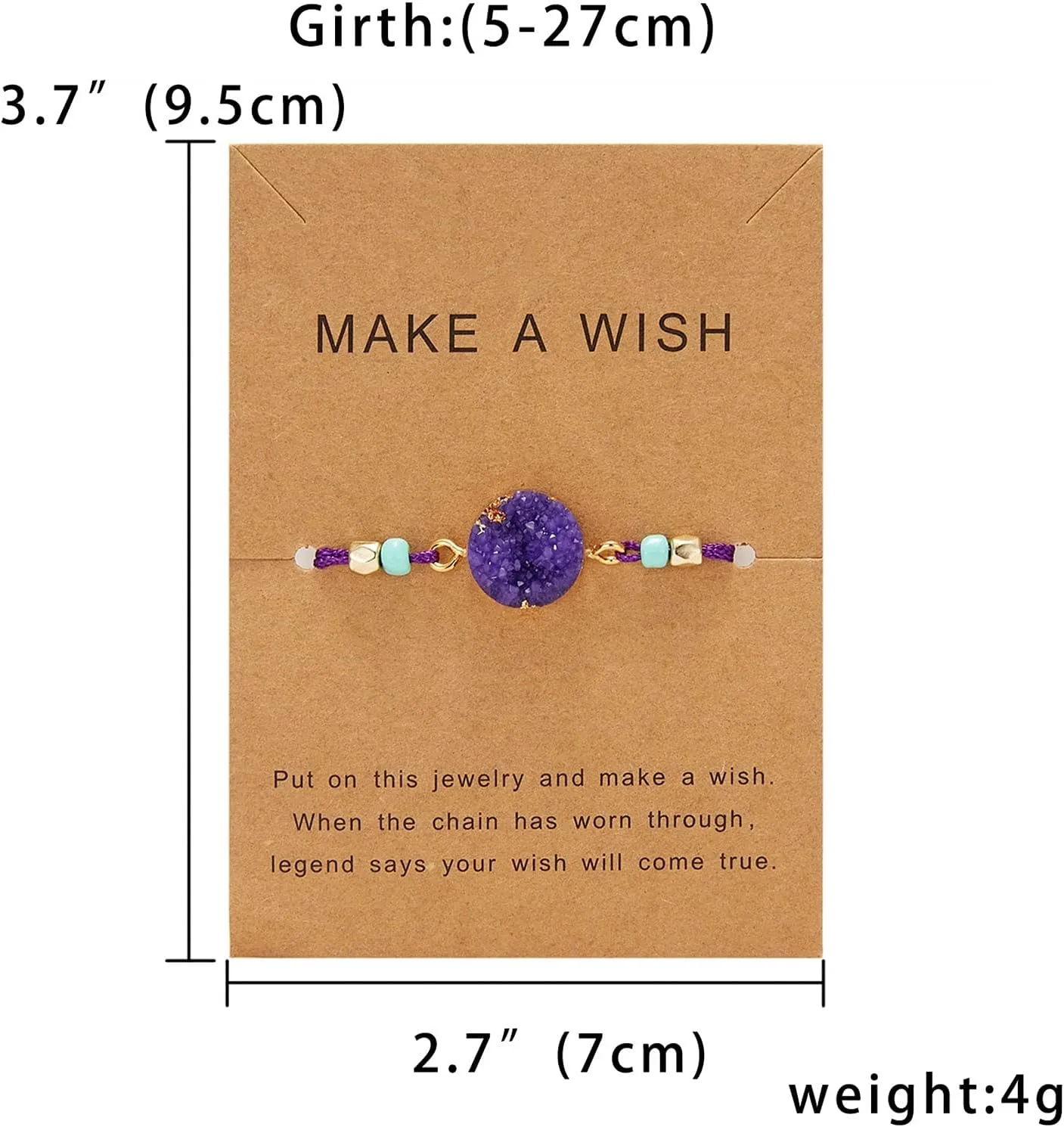 Friendship Braided Bracelet for Women,Adjustable Wrist Braided Rope Beaded Bracelet Resin Moon Sun Natural Stone Bracelets