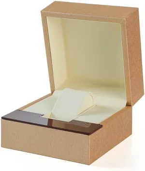Gift Jewelry Packaging Box, PU Leather Watch Display Case, Wooden Watch Collection Storage Box with Velvet Interior for Watches and Accessories(Type E)