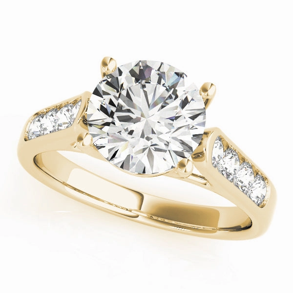 Trellis Round Diamond Engagement Ring Romantic Spark Romantic Article