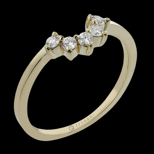 Unique Appearance ZR2451 Wedding Set in 14k Gold with Diamonds