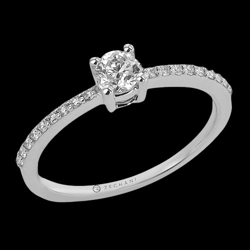 ZR2451 Wedding Set in 14k Gold with Diamonds Premium Jewelry