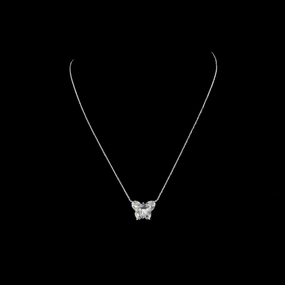 Lovely Item 14K WHITE GOLDPendant Pendant