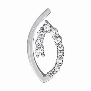 For Healing Multi-Diamond Journey Pendant in Precious Metal