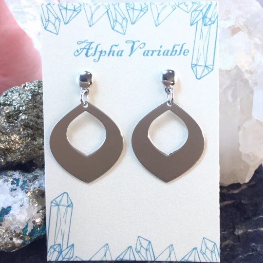 Sterling Silver Earrings sophisticated appearance Charming Accent