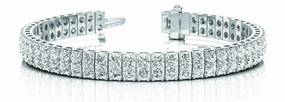 Diamond Multi Row Fashion Bracelet Now Showing