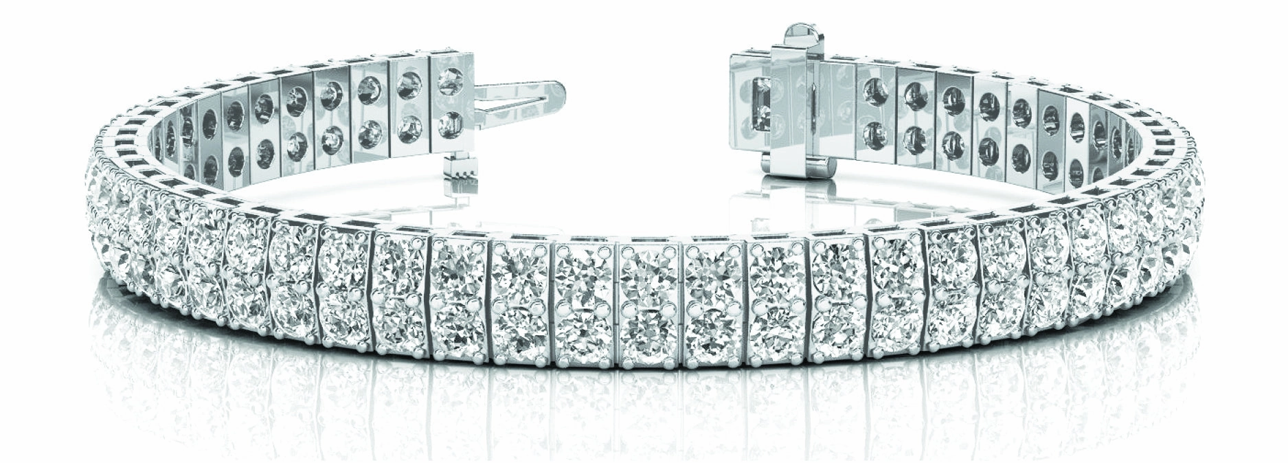 Complete Blends Final Sale Diamond Multi Row Fashion Bracelet