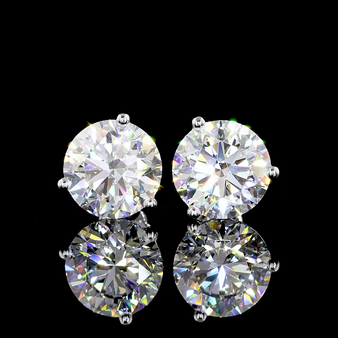 Affordable Essential 14K WHITE GOLDMartini Earrings