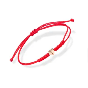 Initial Bracelets for teen girls/boys, Initial T Letter Bracelets Charm Bracelets Handmade Bracelets for Valentines Day Mother's Day Birthday Graduation Gifts (Red, T)