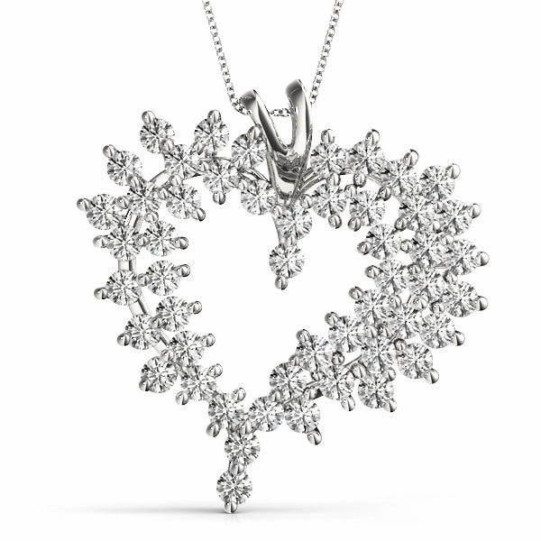 Busy Life Multi-Diamond Round Pendant