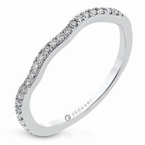 ZR2335-B Engagement Ring in 14k Gold with Diamonds Fashionable Adornment Daytime Style