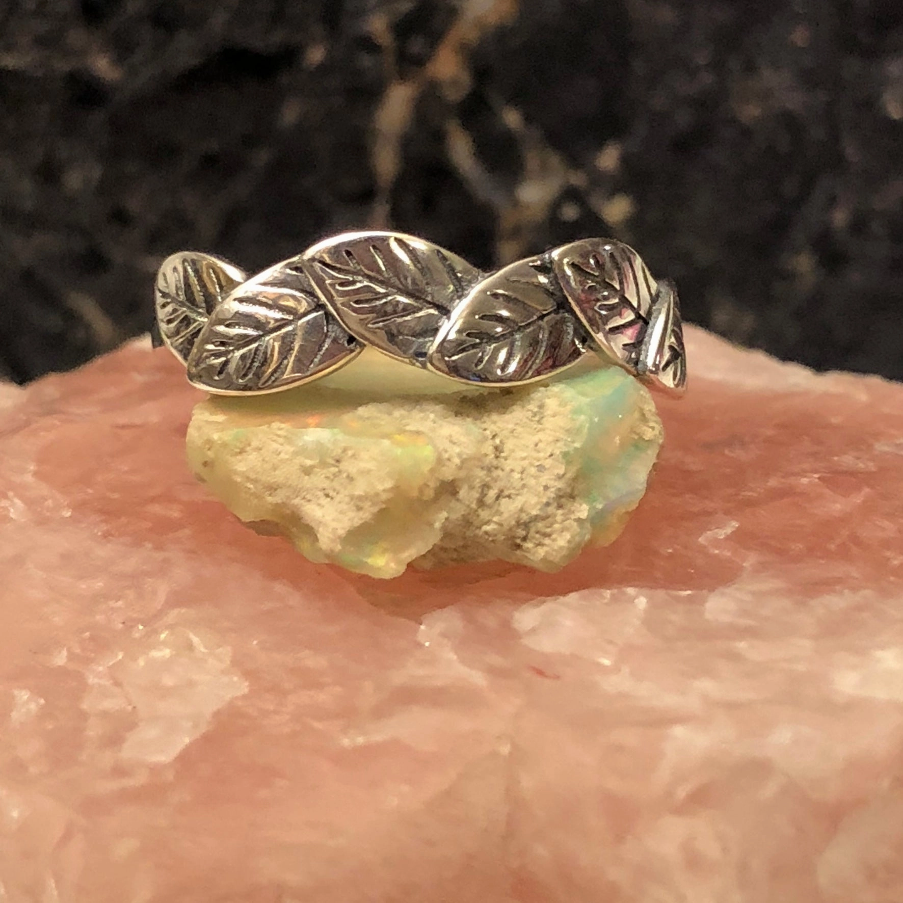 Casual accessory Leaf Wreath Ring