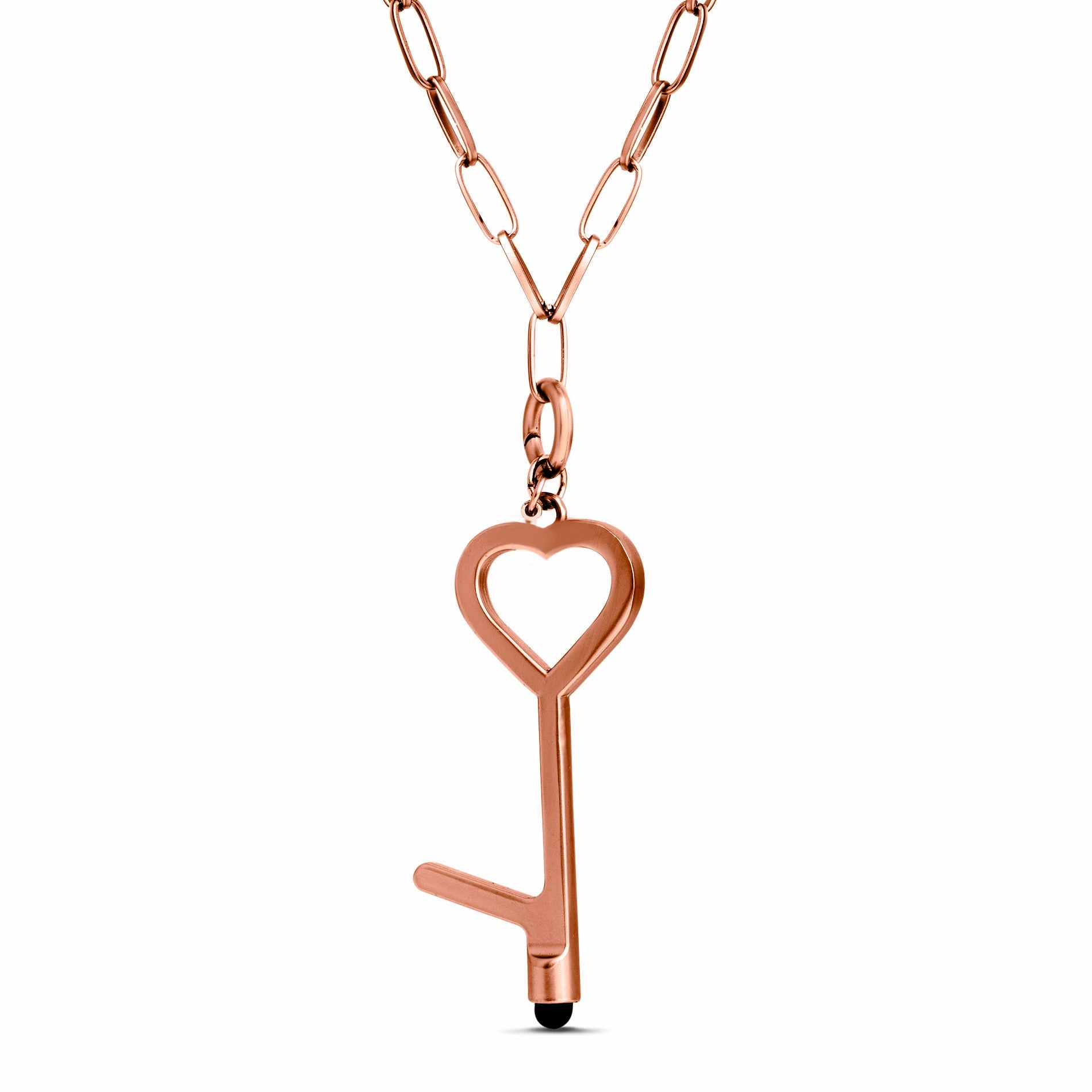Durable Present Professional Gift Life Stylus Heart Door Opener Necklace on Chain