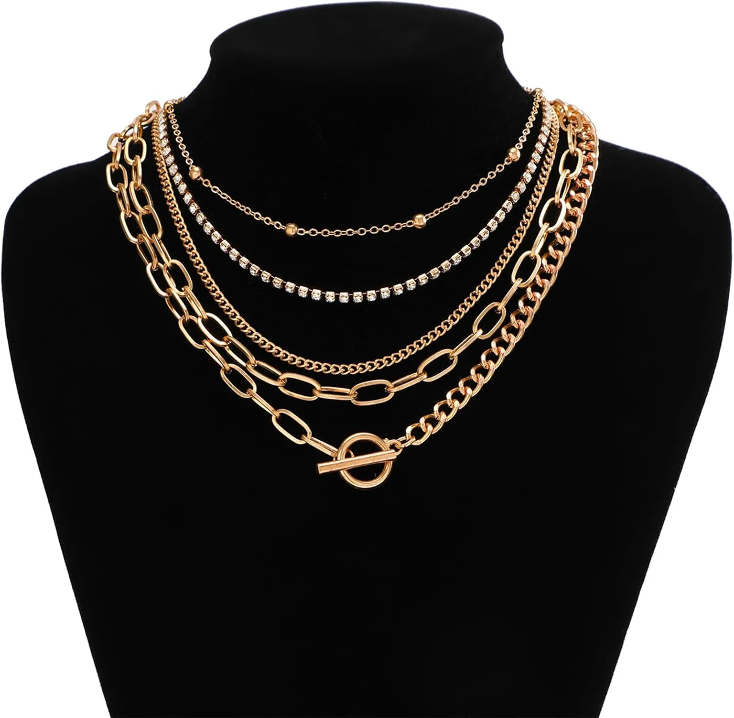 Long tiantian Layered Necklaces for Women Western Jewelry for Women Stack Coin Necklace Country Necklace Trendy Boho Summer Beach Vacation Accessories