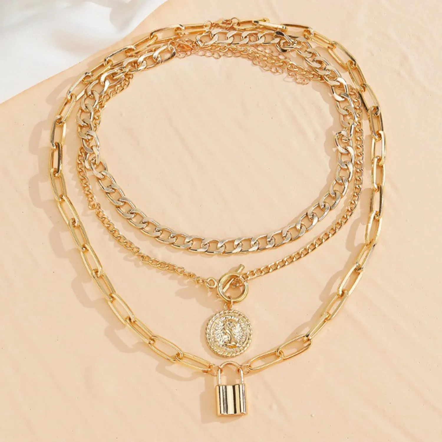 Long tiantian Layered Necklaces for Women Western Jewelry for Women Stack Coin Necklace Country Necklace Trendy Boho Summer Beach Vacation Accessories