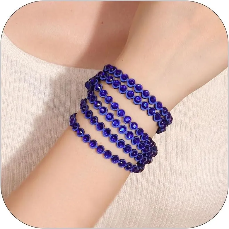 Long tiantian Leather Wrap Bracelets for Women Trendy Boho Jewelry for Women Handmade Stackable Cuff Bracelets for Women Pulseras para Mujer Presents for Women