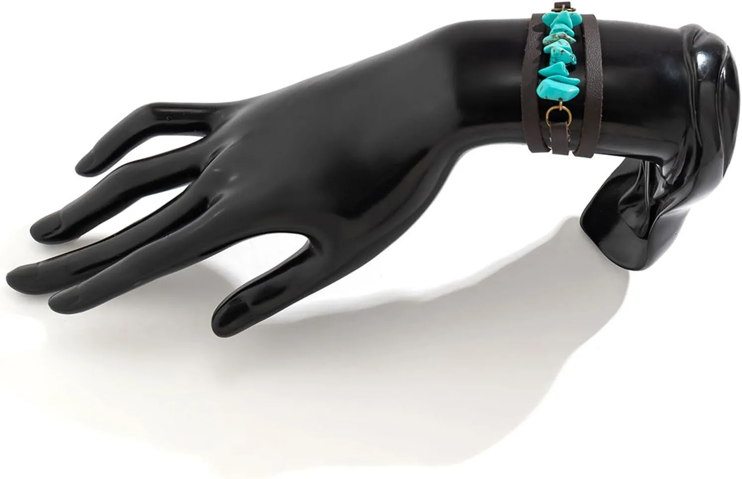 Long tiantian Multi-Layer Leather Cuff Bracelet Gifts Trendy Stuff Boho Wrap Bracelets Boho Crystal Beads Cuff Bracelet Jewelry Leather Layered Bracelets for Sister Friend Gifts