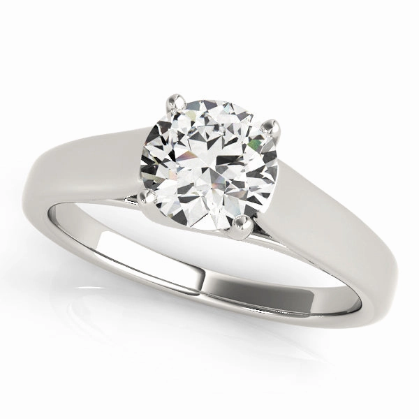 1.0 CT Round Diamond Engagement Solitaire Ring Collector's Piece