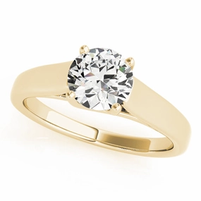 Sealed Edge 1.0 CT Round Diamond Engagement Solitaire Ring