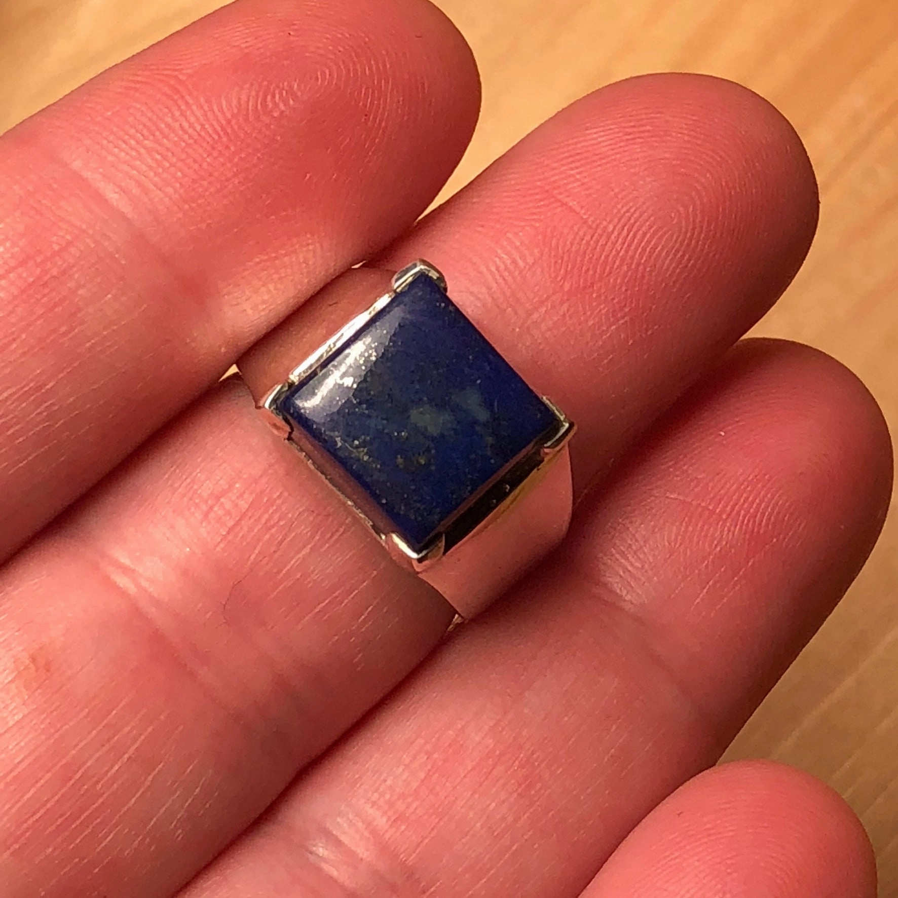 Lapis Lazuli Ring Quality Decoration
