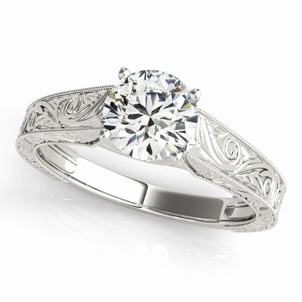 1.0 CT Round Diamond Solitaire Engagement Ring Eternal Statement