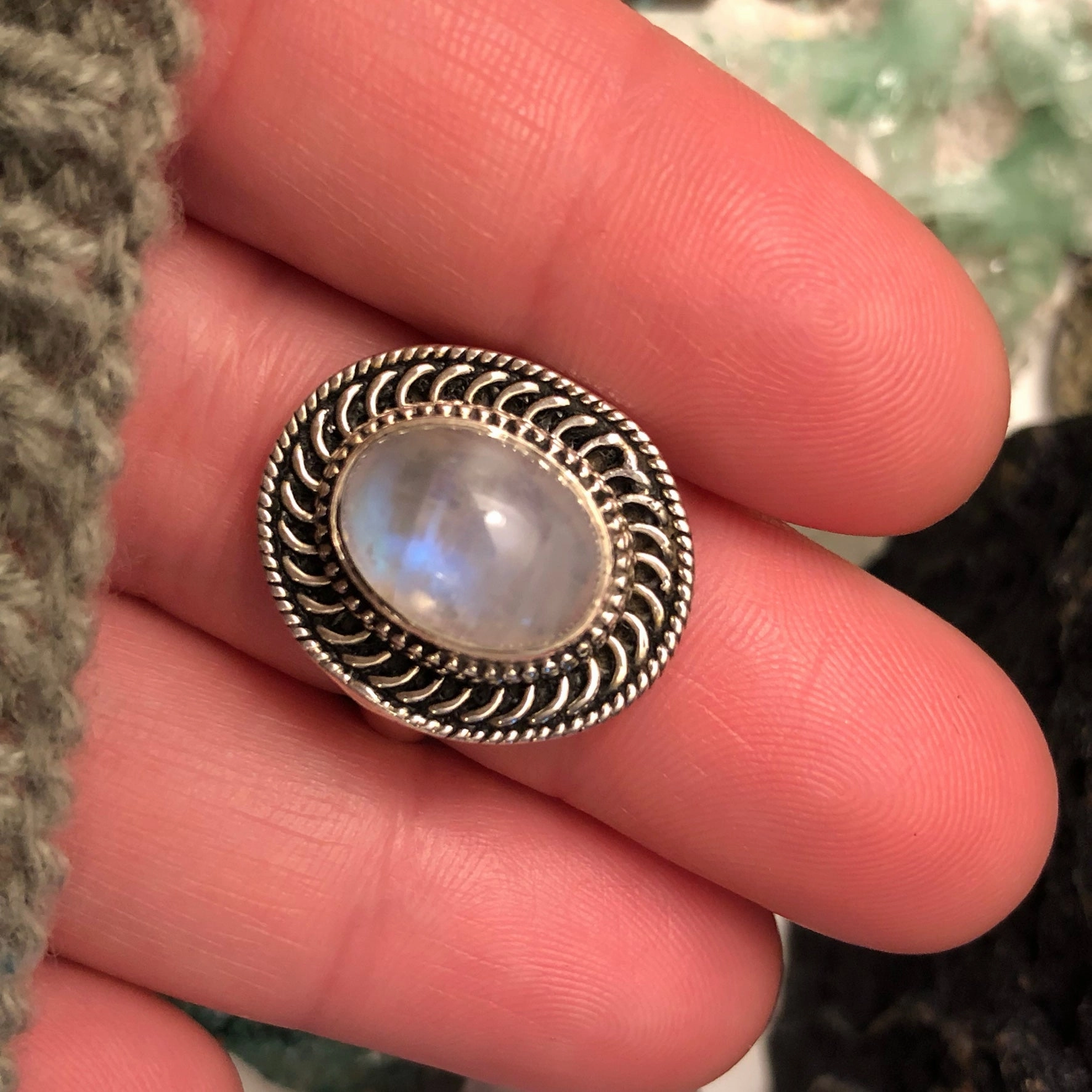 Boho Moonstone Rings custom design Suburban Trend