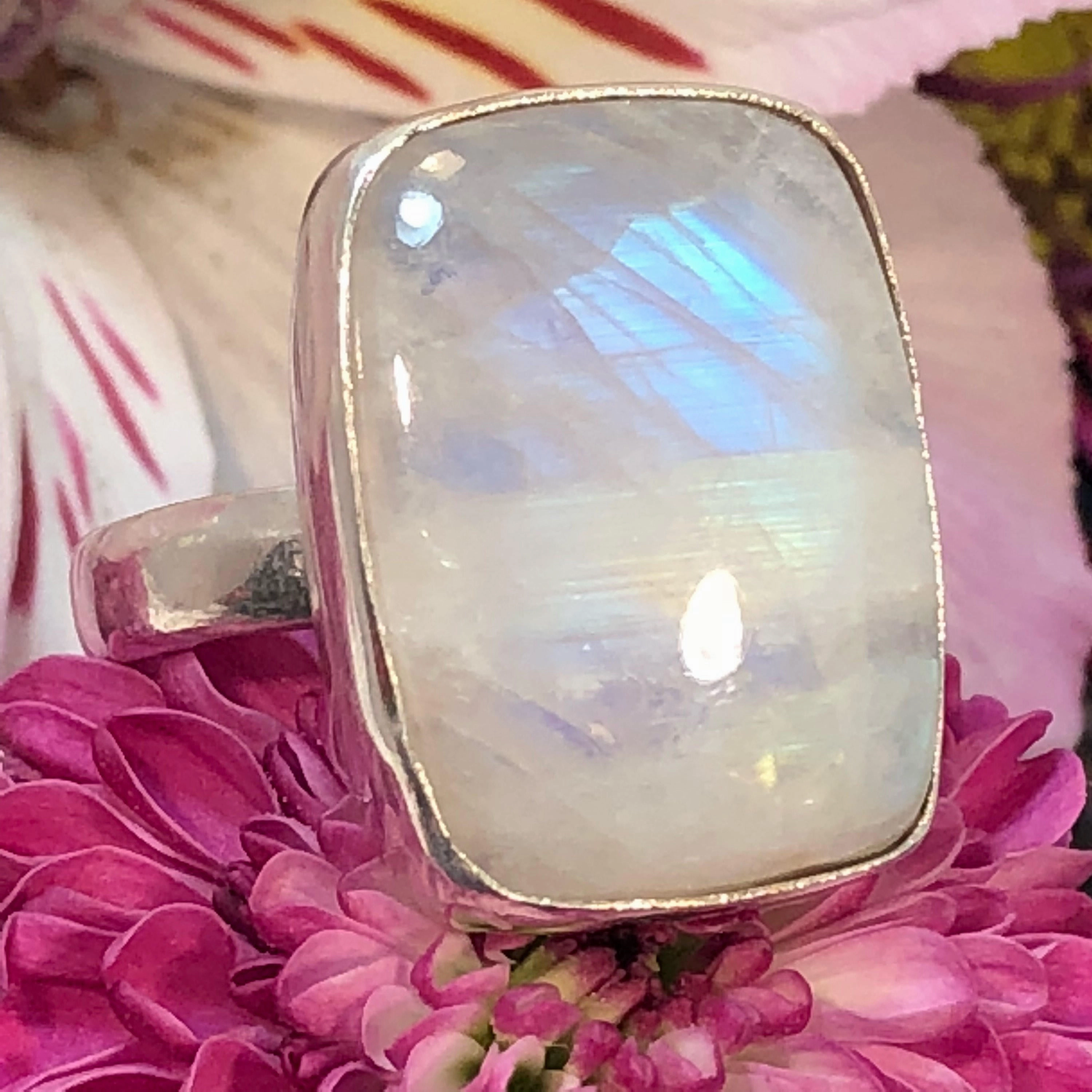 Moonchild Moonstone Ring Affordable Bauble
