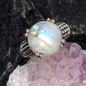 Moonstone Ring Stylish Sign