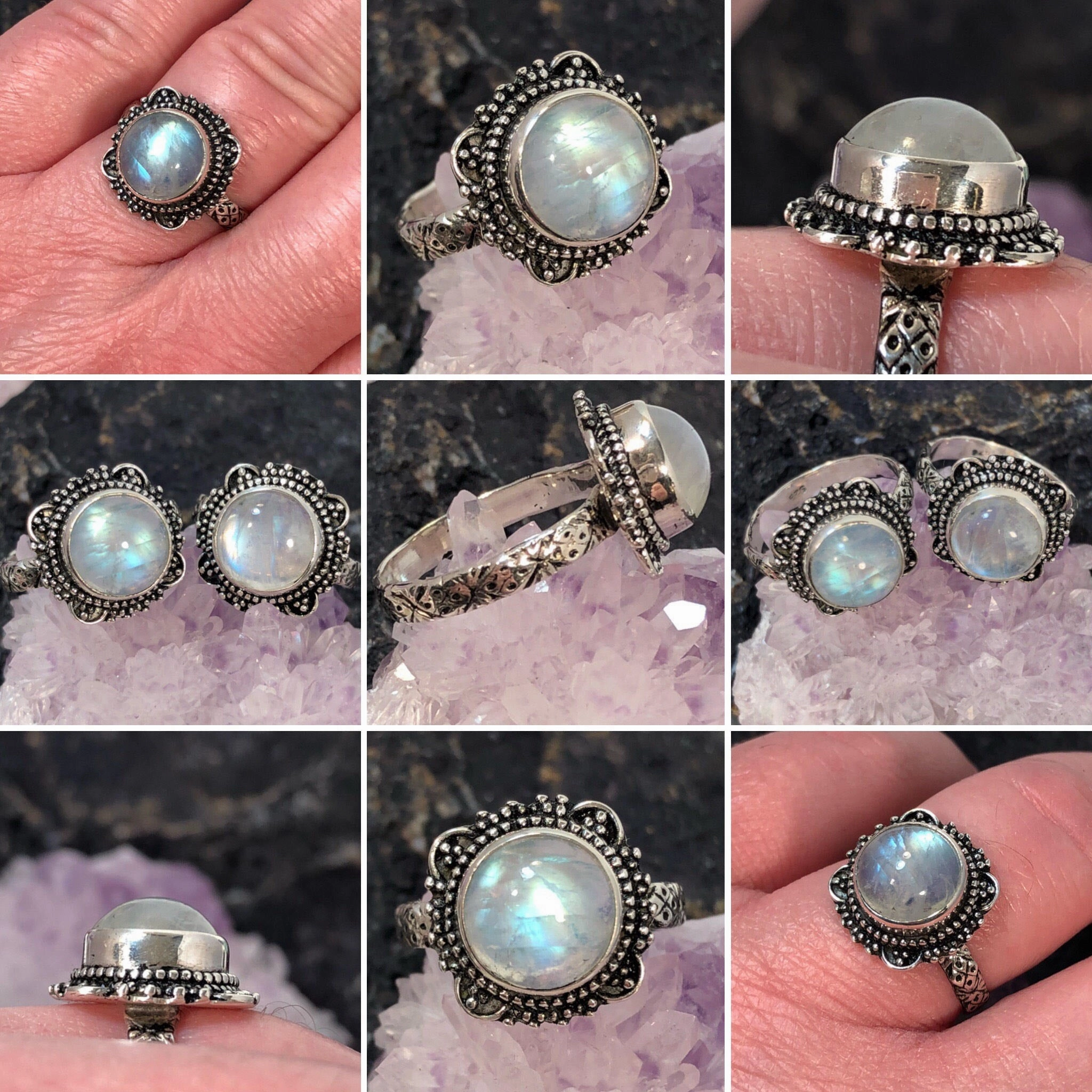 Personal Article Moonstone Ring