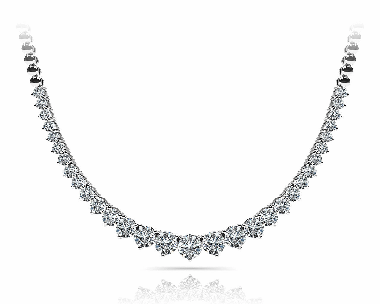 Multi-Diamond Round Pendant Necklace Amazing Adornment Busy Life