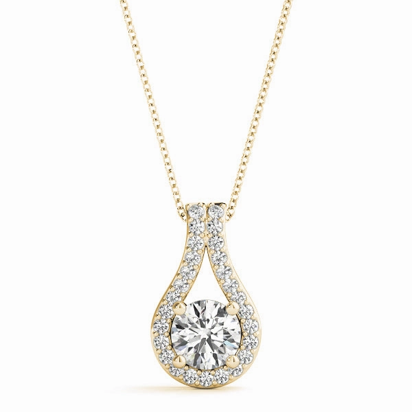 Constant Piece Multi-Diamond Solitaire Pendant Necklace