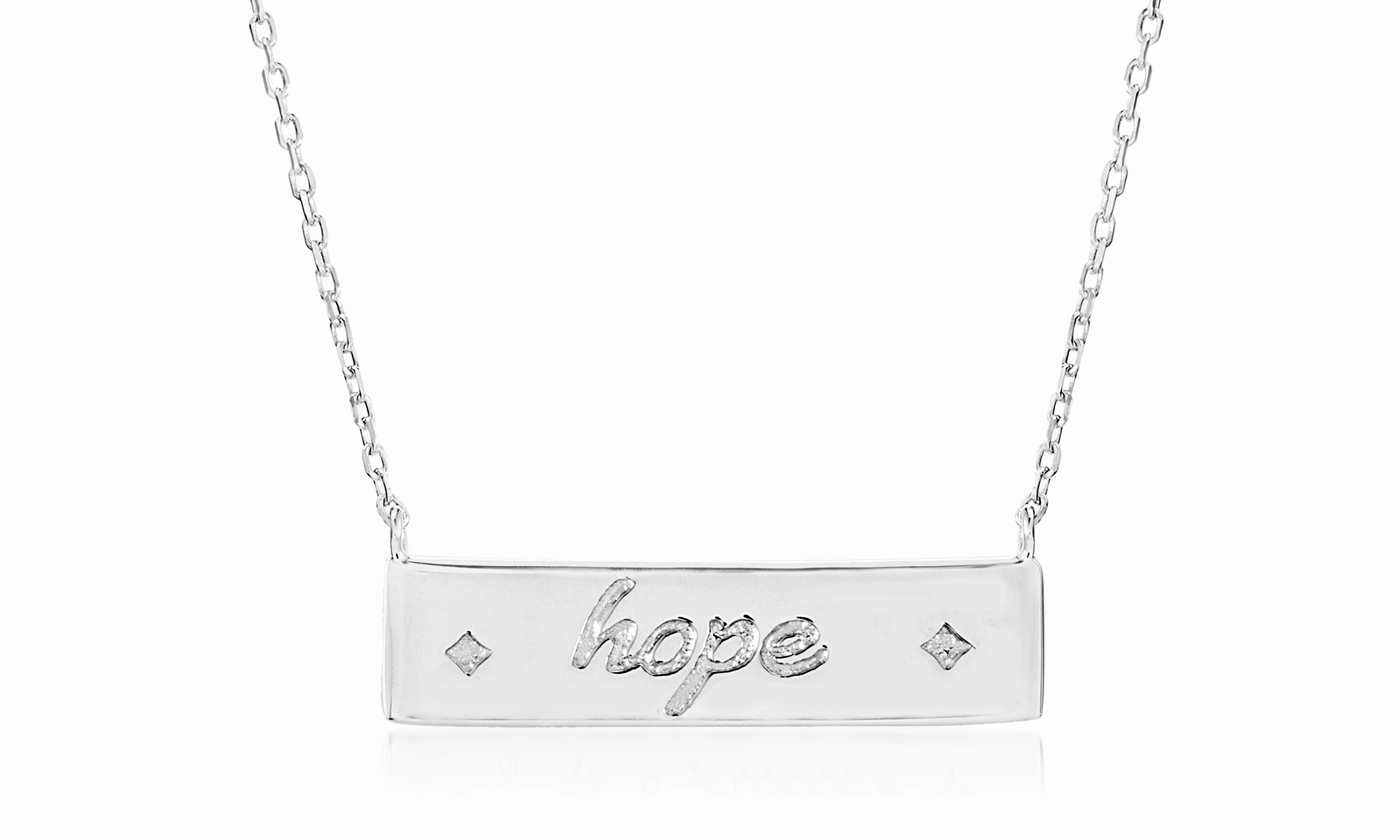 Vintage Accent My Bible Brass Inspirational Bar Station Jerusalem Nano Bible Necklace