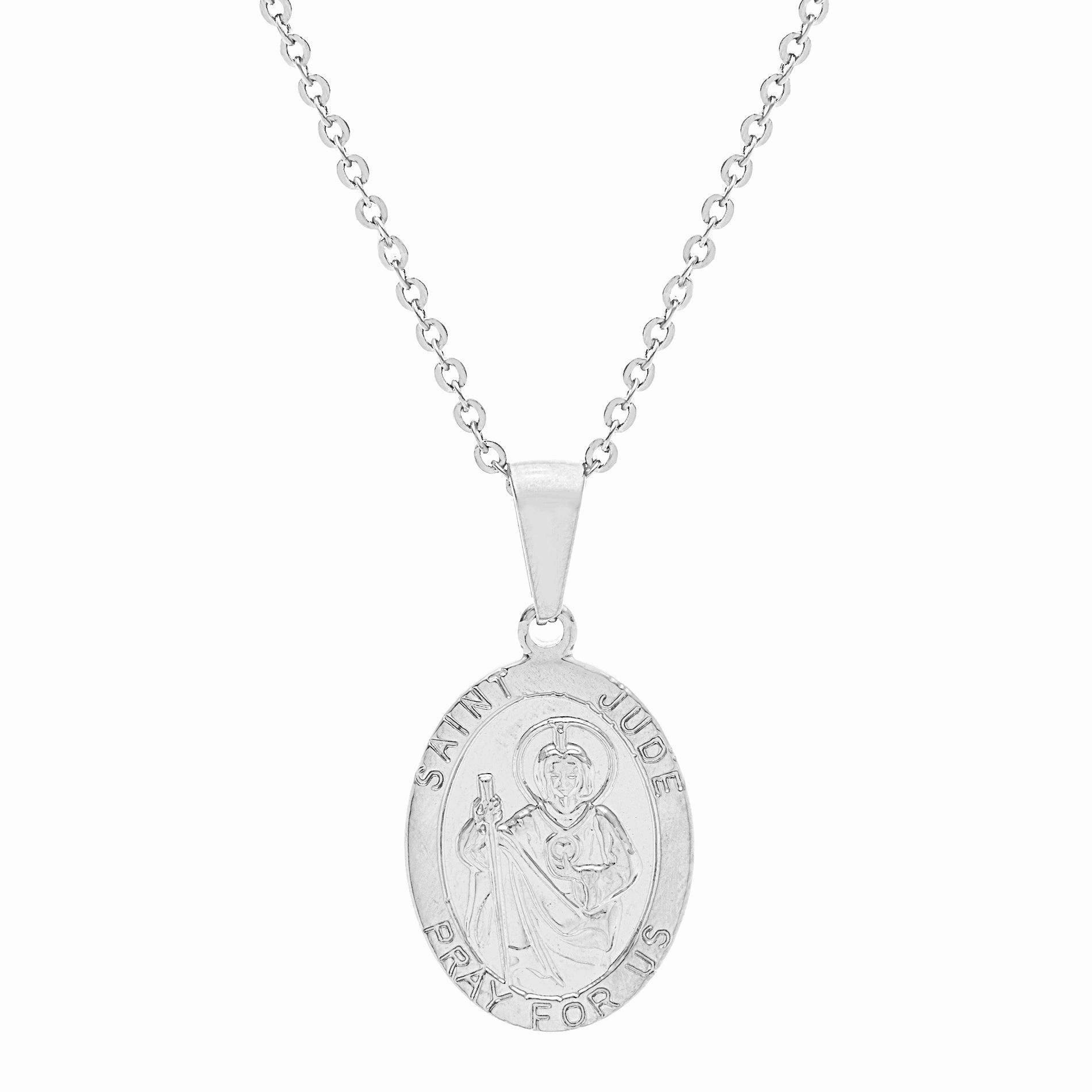 Daily Accent Fashion Mix My Bible Stainless Steel Religious Medal Pendant Necklace