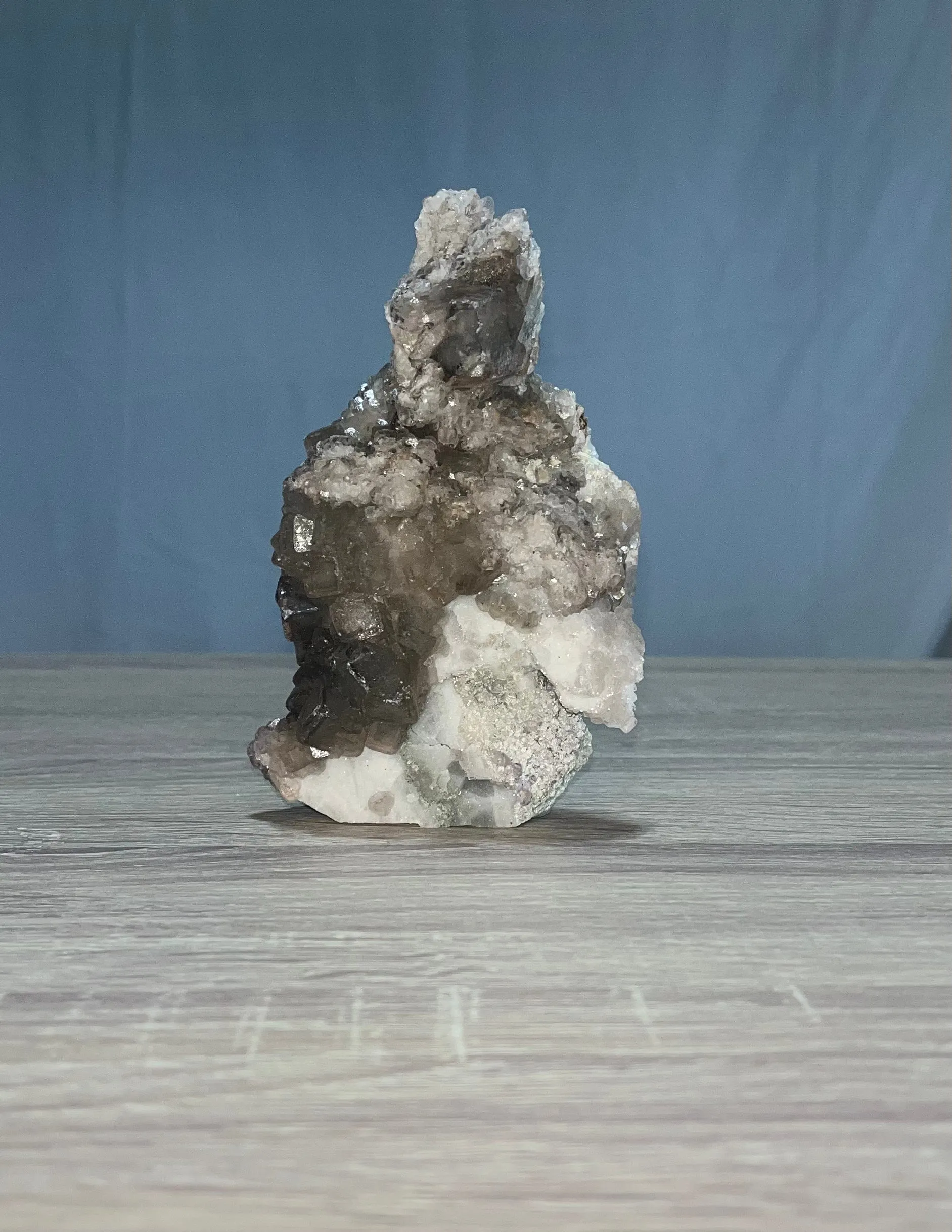 Natural Smoky and Clear Quartz Freeform