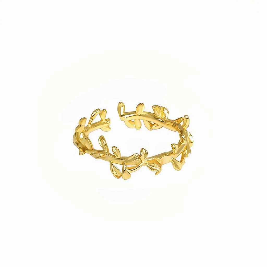 Olive Leaf Ring - Panacea Flexible Design Amazing Product