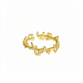 Olive Leaf Ring - Panacea Flexible Design Amazing Product