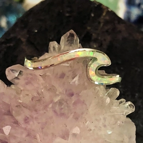 opal wave ring Cool Detail