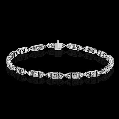 ZB243-A Bracelet in 14k Gold with Diamonds Complete Selection Precious Find