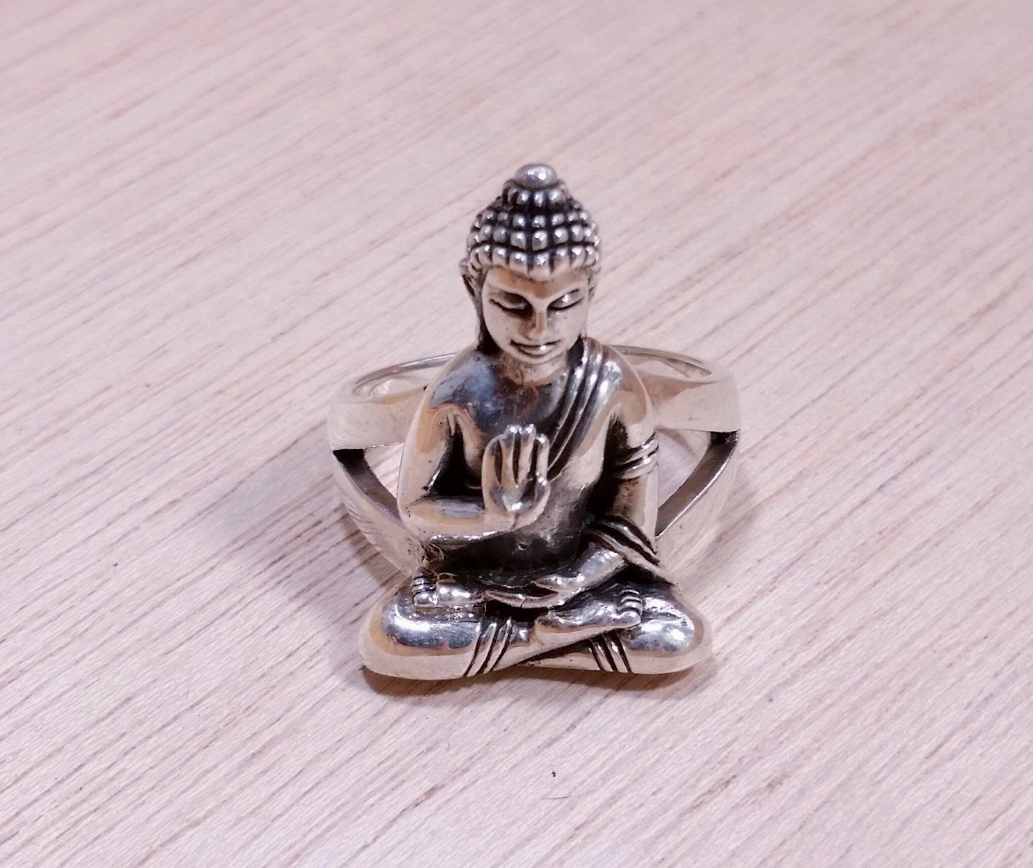 Artistic Ornament Buddha Ring