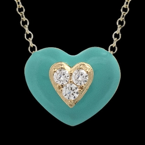 Home Party Wonderful Piece ZP1336 Pendant in 14k Gold with Diamonds