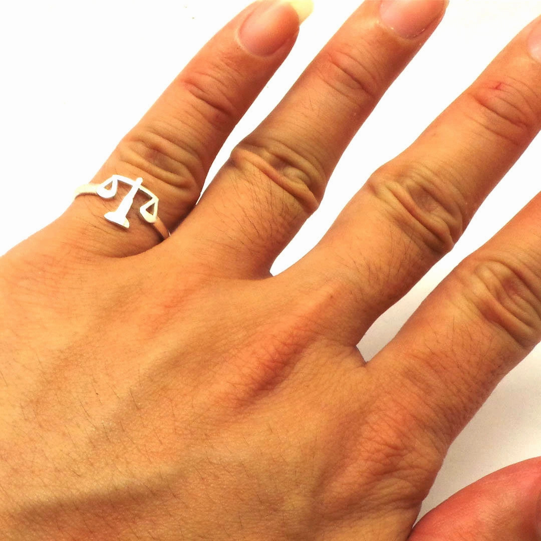 Silver Lawyer Graduation Ring Timeless Statement Artisanal Craft