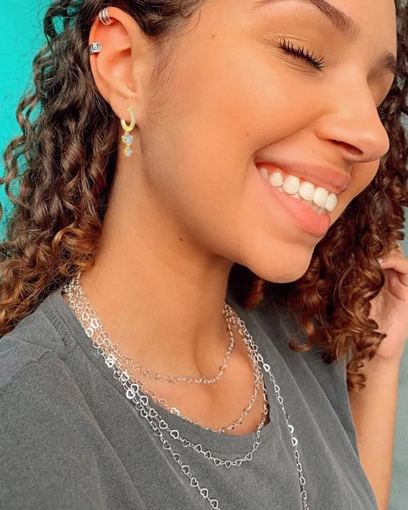Small Gold Hoop Earrings 14K Gold Plated Huggie Hoop Earrings for Women 1 Pair Dangle Hoop Earrings Hypoallergenic Dainty Drop Gold Earrings Hoops for Women Girls Jewelry Gift