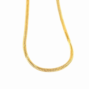 Snake Chain Necklace - Electra Petite Gift Family Accent