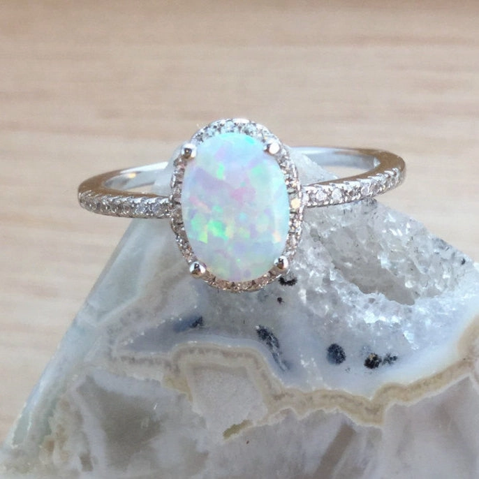 Fragile Item Opal Ring
