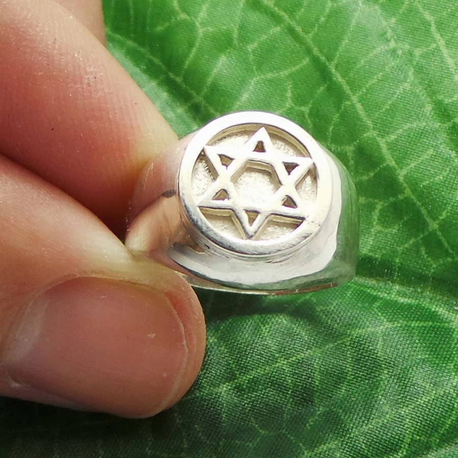 Star of David Signet Ring Style Statement