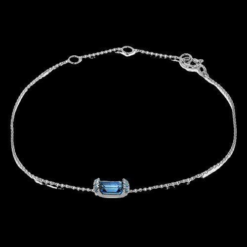 ZB895 Color Bracelet in 14k Gold with Diamonds Current Custom Ever After Sight