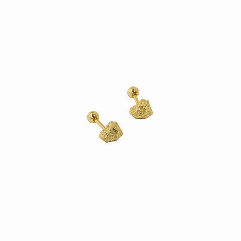 Stud Earrings- Bella Minimalist Item Rectangular Jewelry