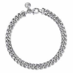 6mm 925 Sterling Silver Solid Mens Link Chain with Diamond Cut Bracelet Bright Glow