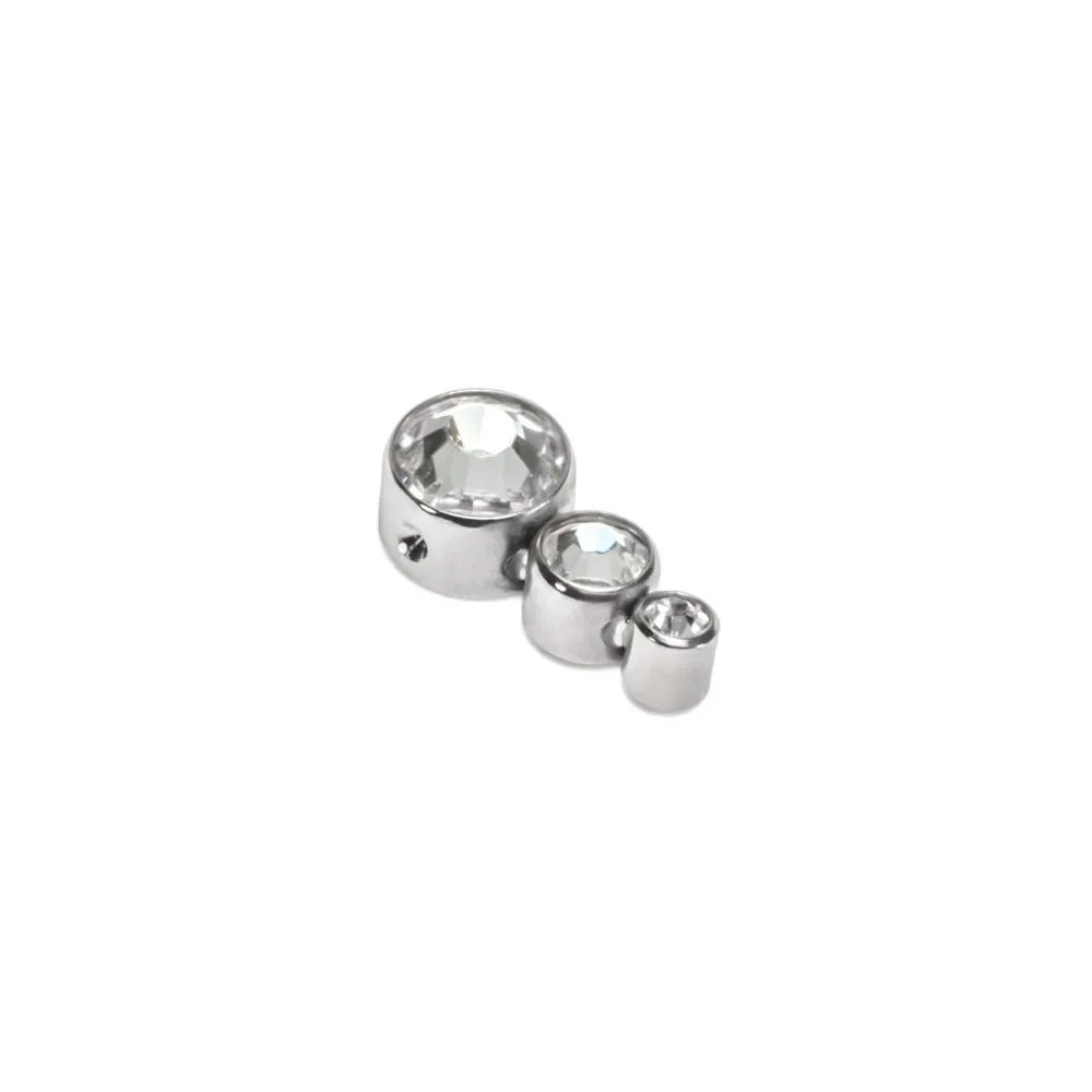 Tilum Jewel Tear Drop Cluster Captive Bead - Price Per 1