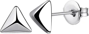Titanium Earrings Tiny Dot/Heart/Triangle Stud Earrings, Hypoallergenic for Sensitive Ears Women Men, Premium High Polished (Shiny Grey)