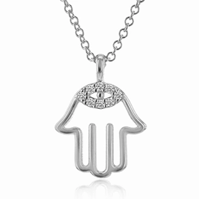 Metallic Sheen Accessory ZP1099 Pendant in 14k Gold with Diamonds